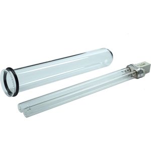 UVC Reservelamp 11 Watt met Kwartsglas voor Waterbehandeling en Filtersysteem
