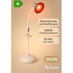 Be-Lume Infraroodlamp - Hoogte verstelbaar - Timer - Spieren en Gewrichten - Infraroodtherapie - Skincare Lichttherapie - Red Light Therapy- Fibromyalgie - Collageen Lamp - Rood Licht Therapie