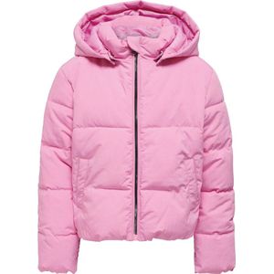 ONLY KOGNEWDOLLY SHORT PUFFER HOOD JACKET OTW Meisjes Jas - Maat 140