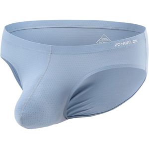Heren Ondergoed met Bulge Pouch - Comfortabele Nylon Slips voor Daggemak