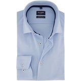 OLYMP - Luxor 24/Seven - Overhemd - Blauw - Lange Mouwen - MODERN FIT