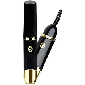 Elektrische wimperkruller - 3-snelheden intelligente temperatuurregeling - USB oplaadbare wimperkruller - Make-up instelling - Premium zwart
