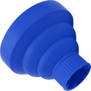 JGS Premium - Universele Opvouwbare Diffuser voor Krullend Haar - Draagbare Reis Föhn Diffuser - Blauw