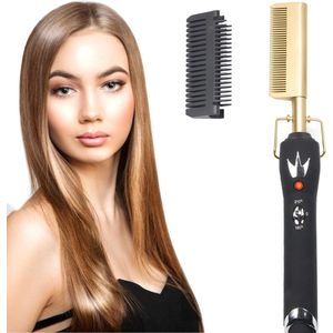 Solacis Draadloze stijlborstel - Stijlborstel - Elektrische haarborstel - Draadloze fohn - Draadloze haarborstel - Must have voor uw haar!