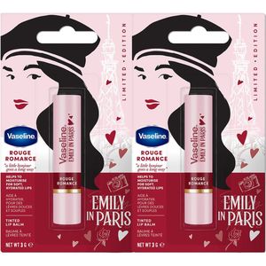 Vaseline - Rouge Romance - Hydraterende Lippenbalsem - Limited Edition - 2 x 3g