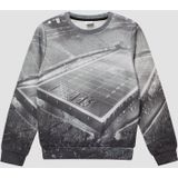 Sweatshirt - All-over Print - Normale Pasvorm - Lange Mouwen - Capuchon