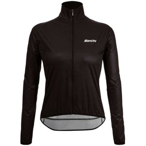 Santini Nebula Jas Zwart XS Vrouw