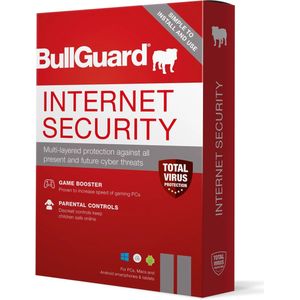 Bullguard Internet Security - 10 Apparaten - 1 Jaar