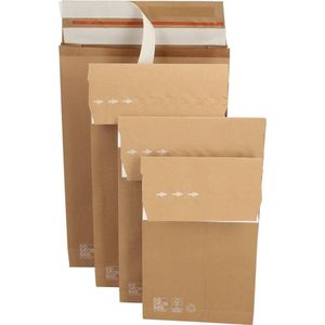 50 Stuks - Do Good Bag Verzendzakken 250 x 350 + 50 MM