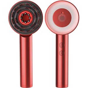 Red Light Hair Scalp Massager - Elektrische hoofdmassage apparaat met automatische olie dispenser - massage borstel voor het hoofd - hoofdhuid massage - olie dispenser hoofdhuid