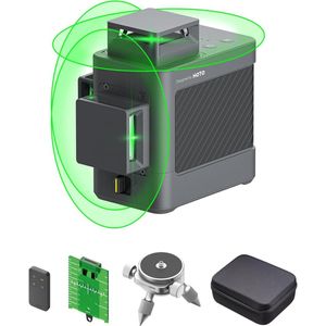 Hoto Laser Level 3*360 - Kruislijnlaser - 3 laserlijnen - Uitlijnen - Ruimte