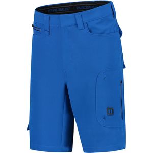 Macseis Mactronic korte werkbroek royal blue/zwart maat 48