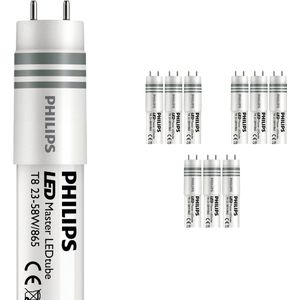 Voordeelpak 10x Philips LED Buis T8 CorePro (UN) High Output 23W 2700lm - 865 Daglicht | 150cm - Vervangt 58W