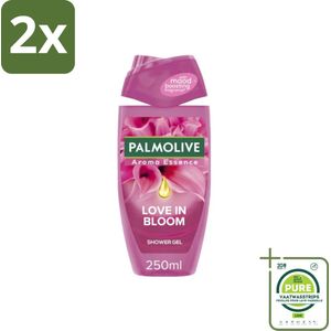 Palmolive - Douchegel - Love in Bloom - Aroma Essence - 250 ml - Voordeelverpakking - 2 stuks - Douchegel - Geur