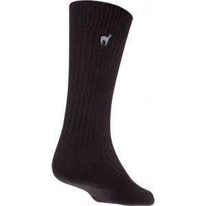 Apu Kuntur alpaca sokken premium 36-38 zwart per 2 paar