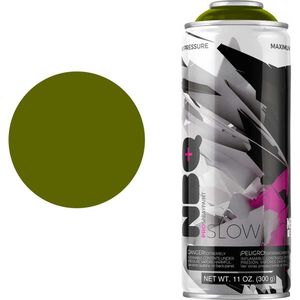 NBQ Slow - Spuitbus verf - 400ml - Matte afwerking - Hoge druk - VERDE SABANA / SAVANNAH GREEN