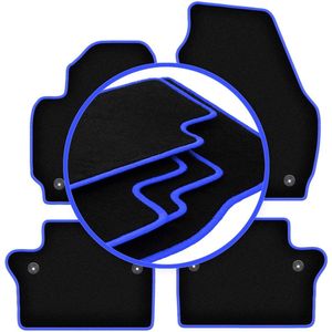 CARLUX-BLUE automatten voor: Volvo V70 III stationwagen (2007-2016)
