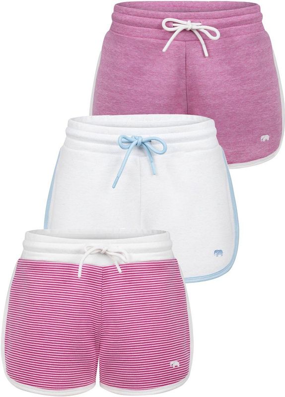 Felix Hardy - Jogger Short - Korte Broek - Fuchsia - 3 Pack Dames