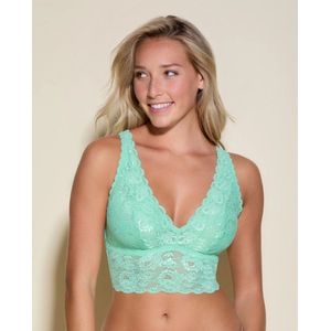 Cosabella Never Say Never Plungie Longline Bralette - Groen - Maat L