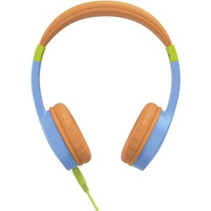 Koptelefoon kinderen met draad - Kinderkoptelefoon - Bedrade hoofdtelefoon - Veilig volume - School - Tablet - Laptop - Reizen - Muziek luisteren