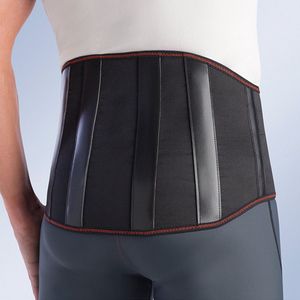 Orliman Support Rugbrace Zwart Maat: XL