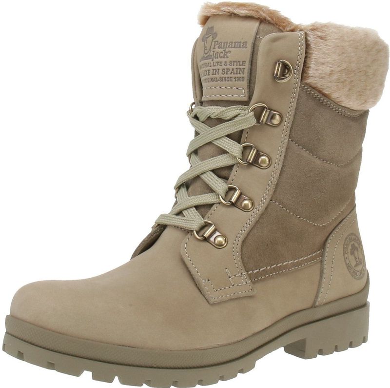 Panama Jack - Tuscani B35 Nobuck - Dameslaarzen - Kaki