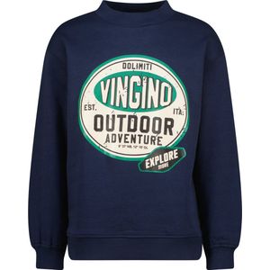 Vingino winter sweater jongens - blauw - Norp