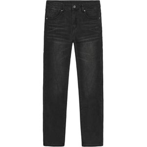 Indian Blue Jeans - 2556 Wide Straight Black Jeans - Black Denim - Maat 116