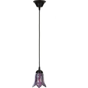 Art Deco Trade - Tiffany Hanglamp aan snoer Gentian Purple