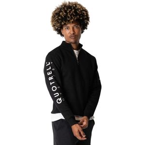 Quotrell Defender Half Zip Black/White