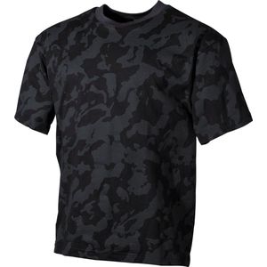 MFH US T-Shirt - korte mouw - Night camo - 170 g/m² - MAAT XXXL