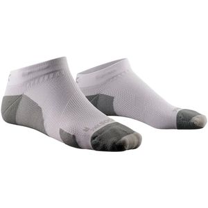 X-SOCKS Run Discover Running Low Cut Socks - Ultiem comfort, bescherming en luchtcirculatie - Verbeterde demping, verbeterde bescherming - Arctic wit/parelgrijs, 45-47