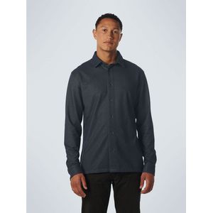 No Excess Mannen Jersey Indigo Shirt Indigo XXXL