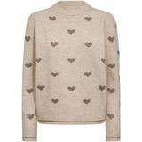 Freequent - Fqfaith - Pullover - Beige - Dames