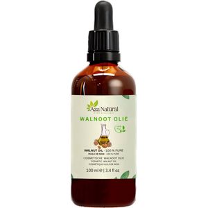 Walnoot olie (Koudgeperst & ongeraffineerd) - 1x 100 ml