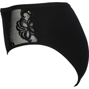 Kanten - Heup Slip - Wit - Biologisch Katoen - Duurzaam Dames Ondergoed