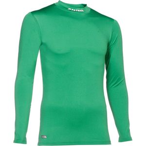 Patrick Skin Shirt Opstaande Kraag Kinderen - Groen | Maat: 9/10