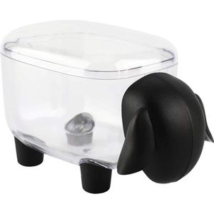 Mini Katoen Swab Opbergdoos - Tandenstokhouder Organizer voor Cosmetisch Katoen - Schapenvorm Cosmetica Make-up Houder .