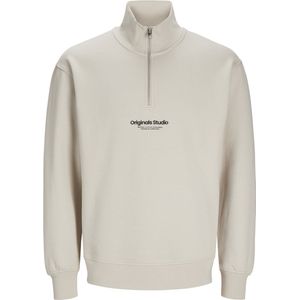 JACK&JONES JORVESTERBRO SWEAT QUARTER ZIP HN NOOS Heren Trui - Maat XXL