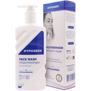 Hypogeen - Facewash - Reinigingsgel Gezicht - 300ml - PH-neutraal - Parfumvrij - Hypoallergeen