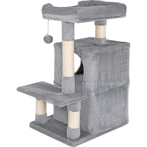 Kattenboom / krabpaal - kattenmeubel \ cat play tower, Activity Center, stable and stable, cat tree with hammock and beautiful cat house,