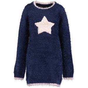 Blue Seven - Jurk - navy - Maat 104