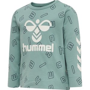 Hummel - hmlATHENS T-shirt L/S - Alover-print - Voor Babyjongens - Lange Mouwen - Biologische Katoen