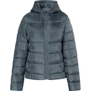 MYMO - Biany - Gewatteerde Jas - Donkergrijs - Met Capuchon