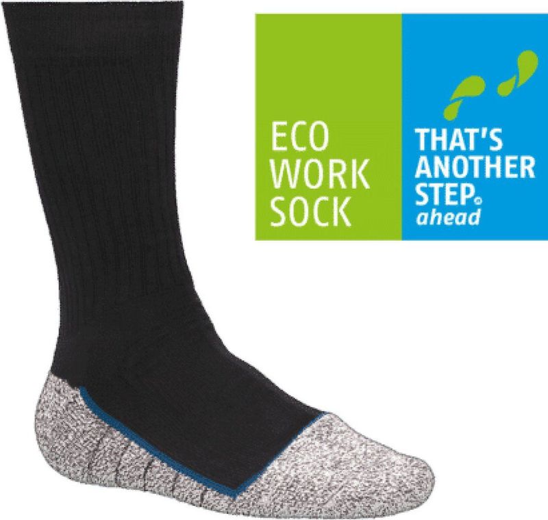 Bata Cool MS2 Eco werksokken - zwart - maat 35-38