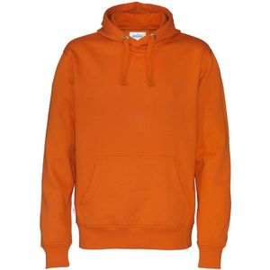 Cottover HOODIE MAN - GOTS GECERTIFICEERD 141002 - Oranje - XL