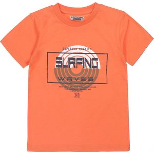 DJ Dutchjeans - Jongens t-shirt - Orange - Maat 104