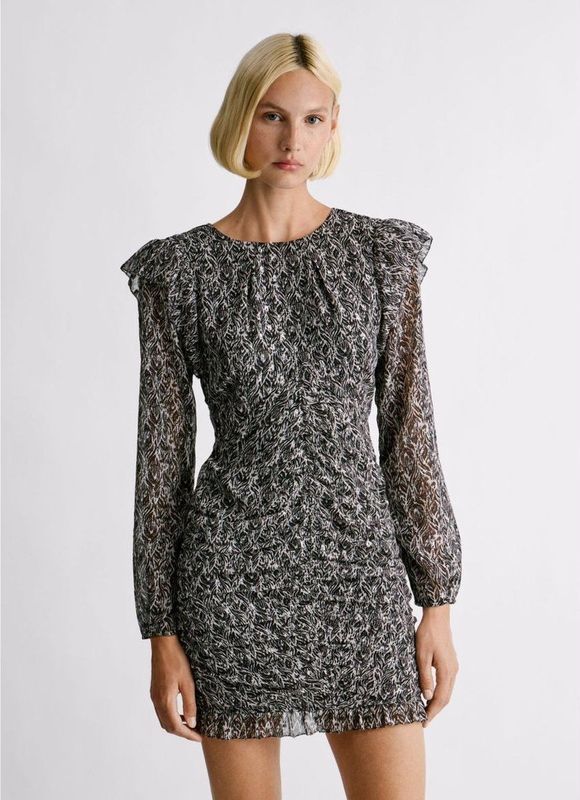 Pepe Jeans - PL9537736 - Jurk - Zwart - Casual - Lange Mouwen