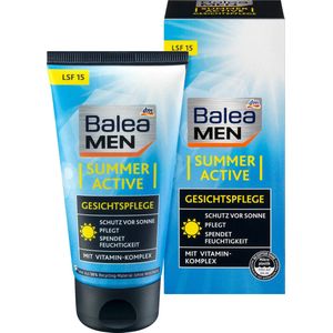 Balea MEN Dagcrème Summer Active gezichtsverzorging - spf 15 - 75 ml