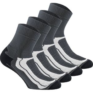 Rohner Socken Sokken Basic Quarter Sport Verpakking van 4
